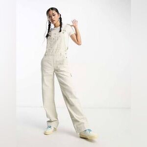 Cotton On Utility Canvas Overall
Size: 4
Color: Stone